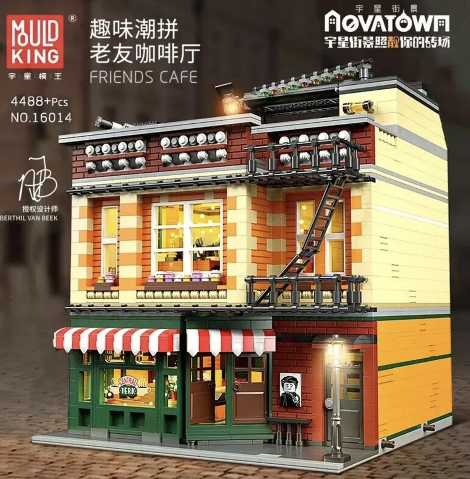 MOULD KING 16014 Friends Central Perk Modular Building Brick 4488PCS Set MOC NEW - Image 2 of 4