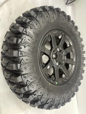 1-2024-25 POLARIS XPEDITION FRONT  WHEEL AND TIRE 30X10x15 PRO ARMOR CRAWLER XP.