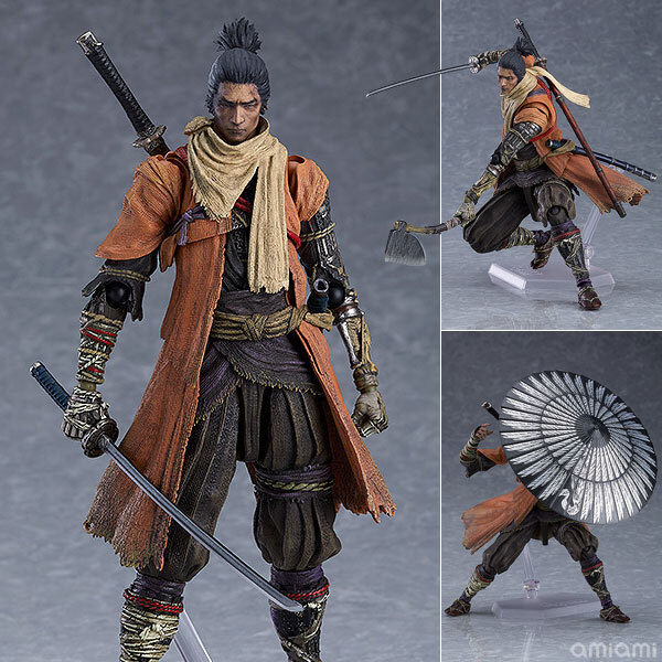 Max Factory Figma SEKIRO SHADOWS DIE TWICE Figure Wolf DX Edition