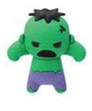 Marvel The Hulk Figural Rubber Key Chain Anime Manga NEW