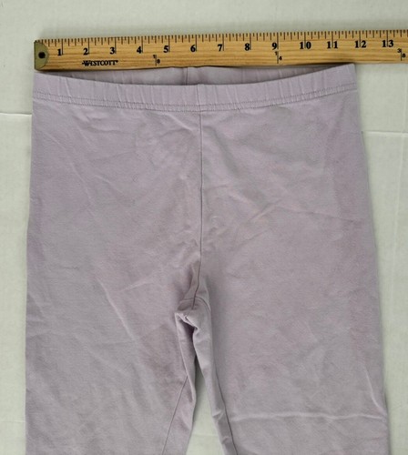 Polo Ralph Lauren Kids Girls Light Purple Logo Leggings Pants L 12-14 - Picture 6 of 6