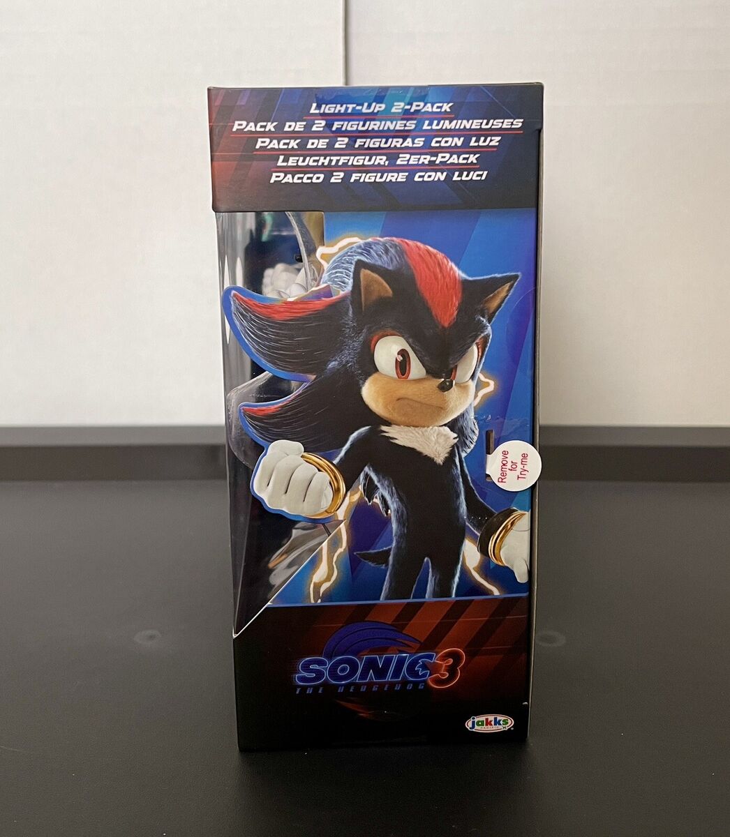 Super Sonic & Shadow Jakks Pacific 5” Light Up 2 Pack Sonic Super Sonic & Shadow Jakks Pacific 5” Light Up 2 Pack Sonic