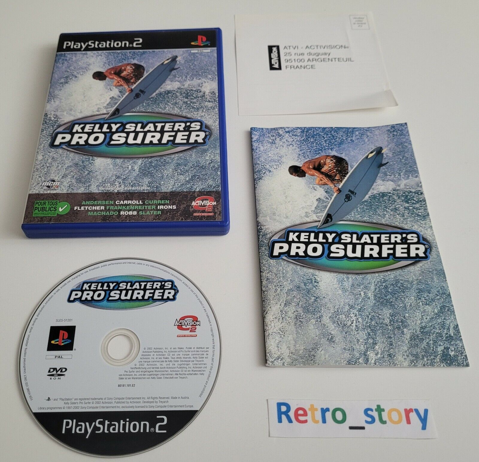 Sony Playstation PS2 - Kelly Slater's Pro Surfer - PAL