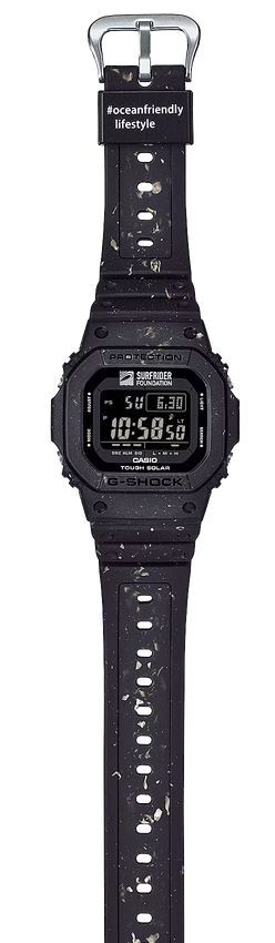 Casio G-Shock G5600SRF-1 Surfrider Foundation Solar Powered Casio G-Shock G5600SRF-1 Surfrider Foundation Solar Powered