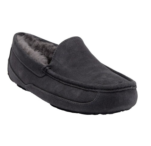Olukai Hamani Leather Slip On Mules Slippers Mens 13 Smoke Storm Gray Shoes Olukai Hamani Leather Slip On Mules Slippers Mens 13 Smoke  main image 4