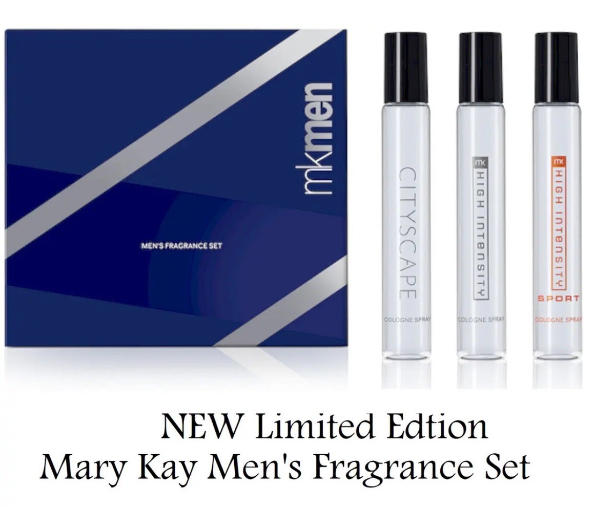 Limited-Edition Mary Kay Men’s Fragrance Gift Set Spray Scents  Each