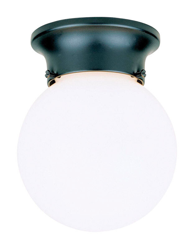 Westinghouse 66840 Gloss Black 1-Light Light Fixture 7-1/4 H