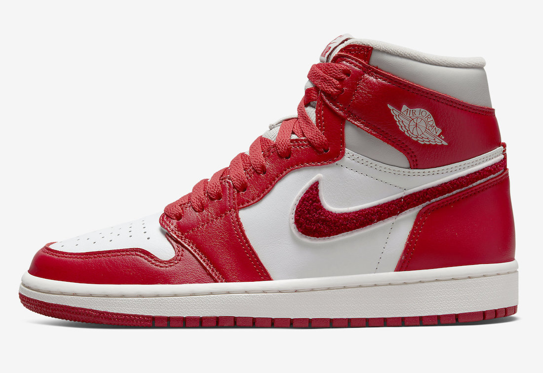 jordan 1s red and white