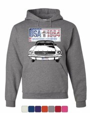 Mustang Country 1964 Hoodie Ford Legend USA American Classic Sweatshirt