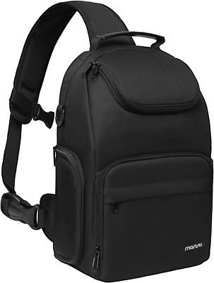 Camera Sling Bag Case DSLR/SLR/Mirrorless Crossbody Backpack for Photographers
