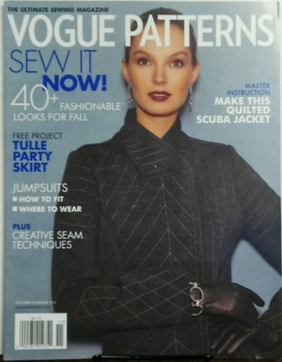 Vogue Patterns Oct Nov 2016 Sew it Now Fashionable Looks Fall FREE SHIPPING sb