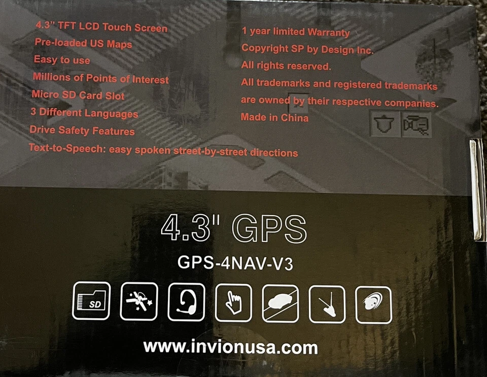 Vintage INVion GPS Navigation System: Works - Image 4 of 4