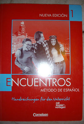 Encuentros 1 Nueva Edicion Handreichungen mit Lösungen zum Schülerbuch Cornelsen
