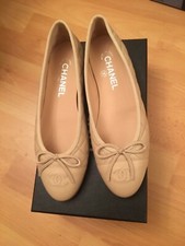 CHANEL Timeless Ballerinas Schuhe Gr.38C mit Original Karton