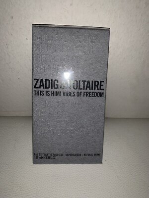 Zadig u Voltaire This is Him Vibes of Freedom EdT pour Lui 50 ml Herrenduft OVP