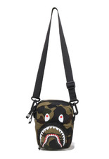 BAPE A Bathing Ape First Camo Shark Mini Bag M Casual Lifestyle Crossbody Green