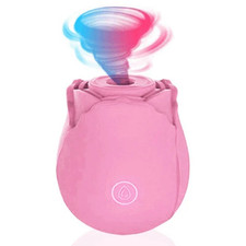 Discreet 10 Speed Personal Massage Rose Vibrator sucking Massager for Women Gift