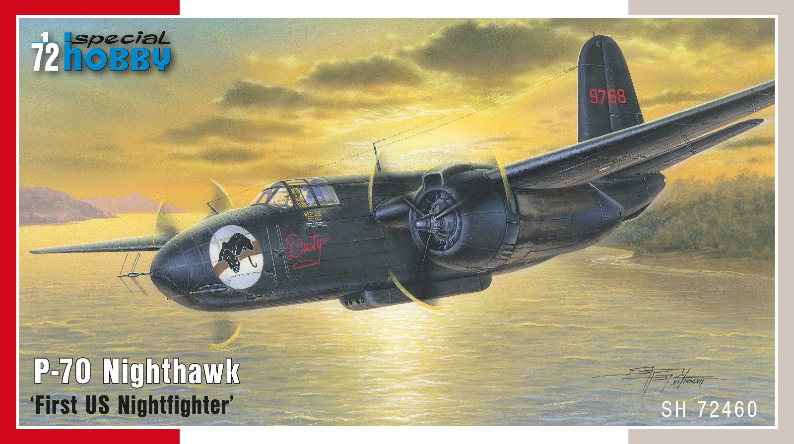 Douglas P-70 Nighthawk Special Hobby kit d'aviation haut de gamme 1/72
