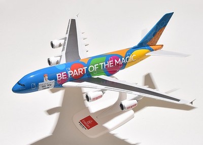 1:250 Airbus A380 Emirates Airlines Passagierflugzeug Modell Bausatz Dekoration