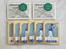 Ken Griffey Jr 1992 Front Row Pure Gold Factory Sealed Set w/ COA Mariners HOF