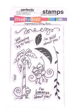 2010 Stampendous Changito Dos Perfectly Clear Stamp Set- 10pcs