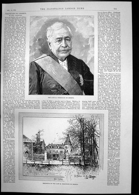 Alte Ferdinand De Lesseps Residenz June Hayne Williams Ready Fray 189 viktorianisch