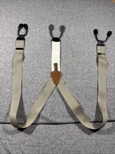 Trafalgar Hudson Nylon Button End Suspenders Made In England
