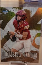 2025 Bowman University Chrome - College  Rocco Becht #CRP-9 Gold Refractor /50 