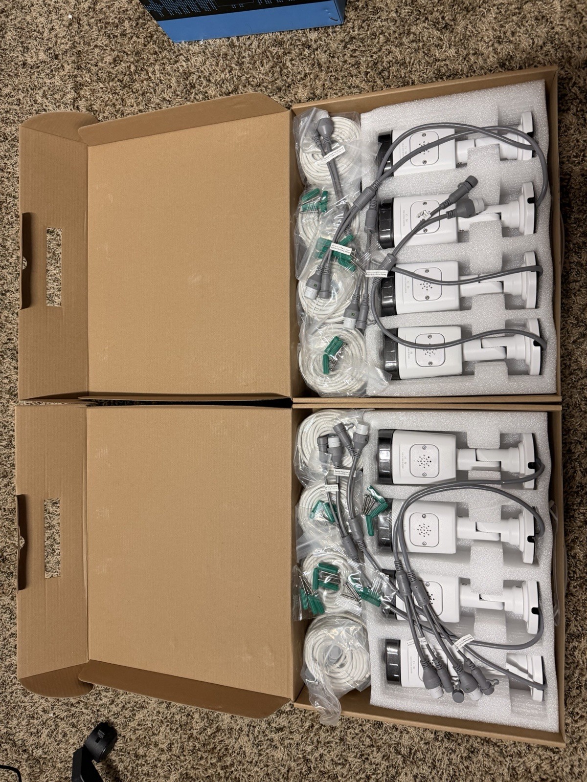 Oossxx 8-Camera 2-Way Outdoor Home Security System 6Tb Storage