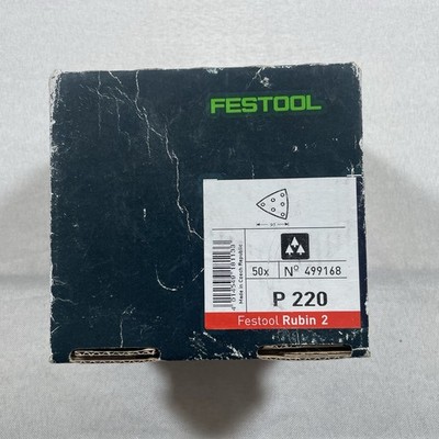 Festool Rubin 2 p220 sanding disc 50 count part number 499168 