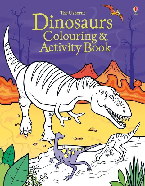 Kirsteen Robson | Dinosaurs Colouring And Activity Book | Taschenbuch | Englisch-image