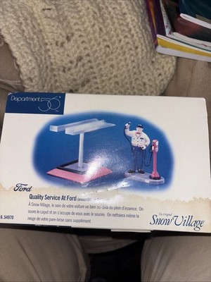 Dept 56 Quality Service at Ford 56.54970 Snow Village