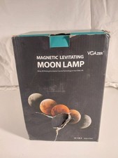 VGAzer Moon Lamp 3D Printing Magnetic Levitating Light Lamp Wood Base