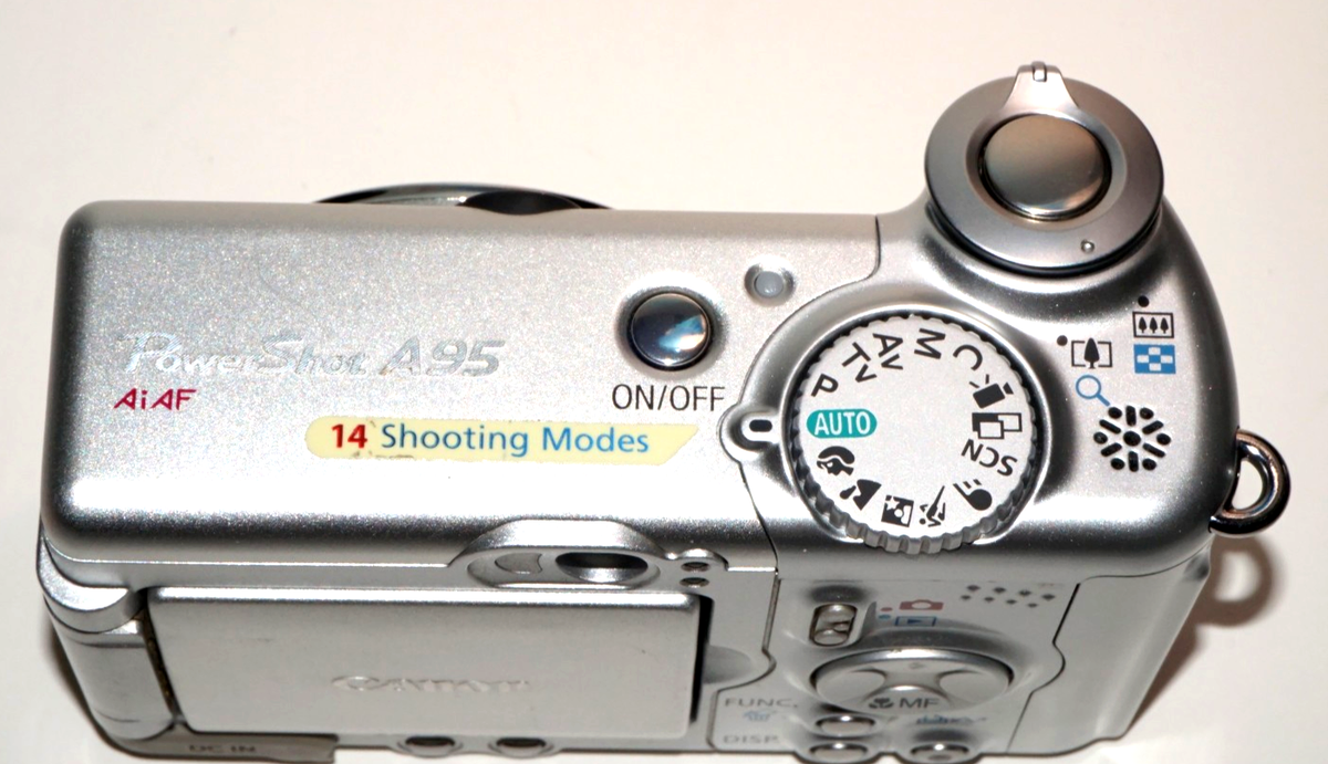 Buy Canon PowerShot A95 5.0 MP Digital Camera No Memory Card or