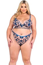Roma Butterfly Beauty 2 Piece Matching Bralet...