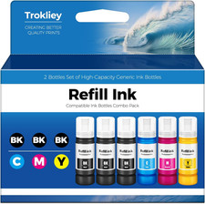 Compatible for EPT522 Ink Refill Bottles ET-2800 ET-2400 ET-4800 ET-2803 ET 2800