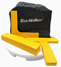 Eco Walker Court Line Marker Kit For Pickleball Mini Tennis Court 32 pcs  Bag