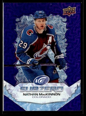 2022-23 Upper Deck Ice Sub Zero Nathan MacKinnon Colorado Avalanche #SZ-NM