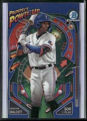 2024 Bowman #PP-20 Sebastian Walcott Prospect Power-Up