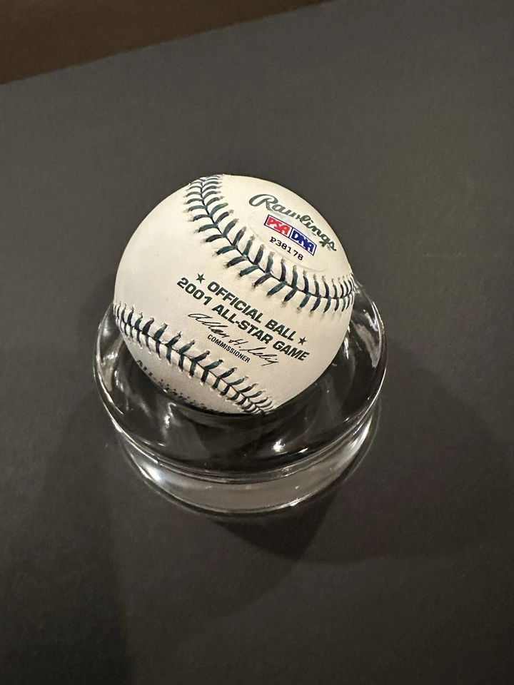 Edgar Martinez Mariners HOF Signed Auto PSA/DNA 2001 All Star Game 116 Wins Ball - Image 3 of 4