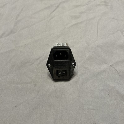 CORCOM EMI FILTER ON/OFF SWITCH 2EDL1S 2A 250V
