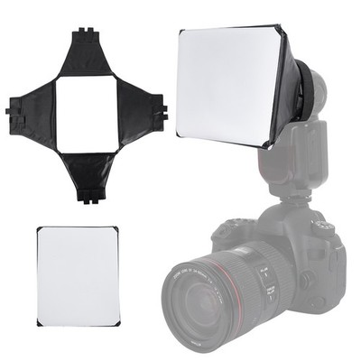 Universeller Rechteckiger Softbox-Diffusor Für -Kamerablitzgeräte U3Kt