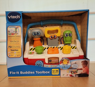 New VTech Educational Toys Baby Toddler Fix-It Buddies Interactive Toolbox