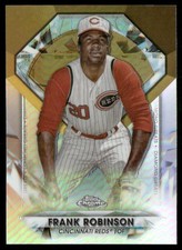 Frank Robinson 2022 Topps Chrome Update Diamond Greats Die-Cuts Cincinnati Reds