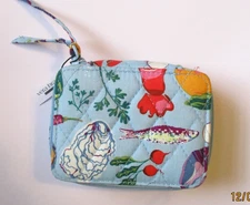 Vera Bradley Essential Travel Pill Case Organizer Seafood Boil