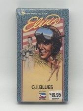 Vintage 1987 Elvis Presley G.I. Blues VHS Tape Factory Sealed Mint Collection