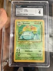 Pokemon Venusaur Holo Card 1999 Base Set Unlimited Edition 15/102 CGC 4
