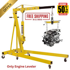 Heavy Duty Engine Hoist Leveler Cherry Picker Shop Crane Load Lift Tool 1500 Lbs Heavy Duty Engine Hoist Leveler Cherry Picker Shop Crane Load Lift Tool 1500 Lbs