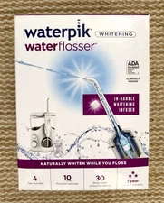 Waterpik Whitening Professional Water Flosser Oral Irrigator White 