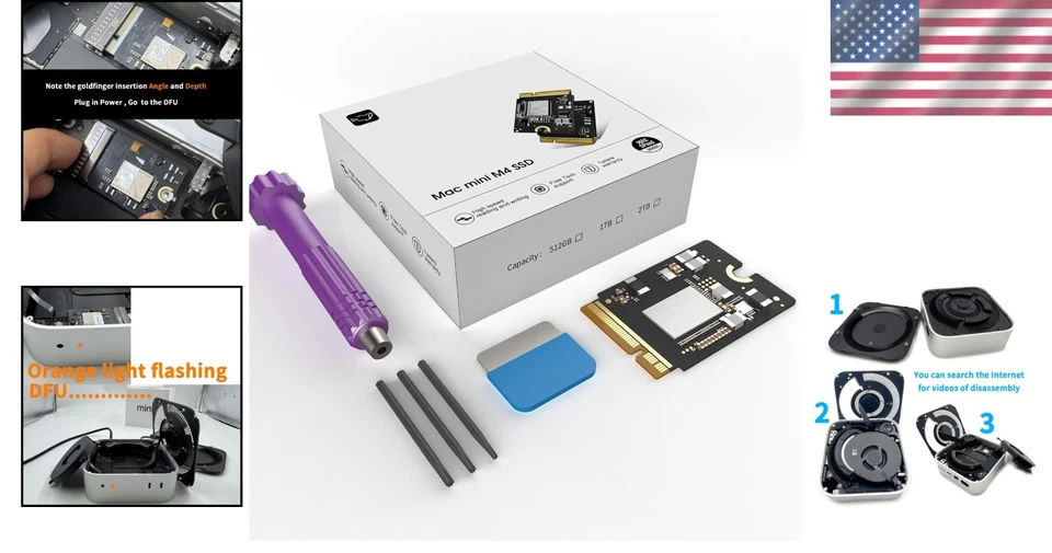 High-Performance 1TB SSD Upgrade for Mac Mini M4 - Easy Installation - Image 2 of 4